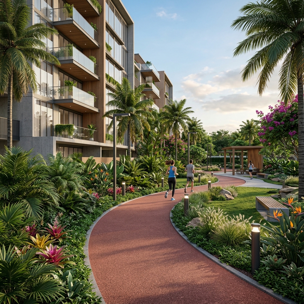 Stans Vantage Scenic Jogging Track amidst Greenery