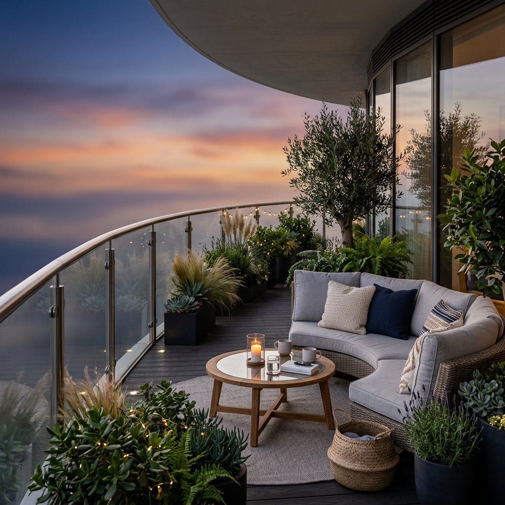 Stans Vantage Spacious Balcony with Scenic Views